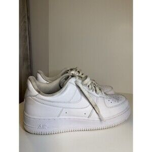 Nike Air Force 1 '07 Low Mens Size 9.5 White Athletic Shoes Sneakers CW2288-111